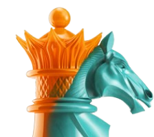 Combined chess piece