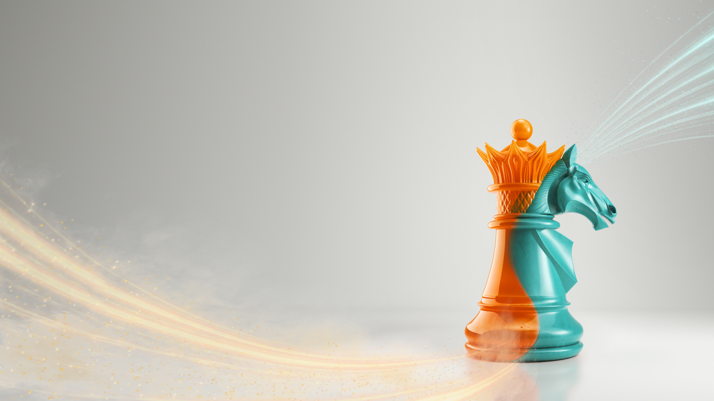 Combined chess piece with RYBREVANT® (amivantamab) and LAZCLUZE™ logos